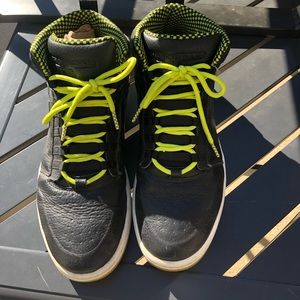 NIKE AIR JORDAN 1 RETRO 94 BLK VENOM GREEN SZ 11